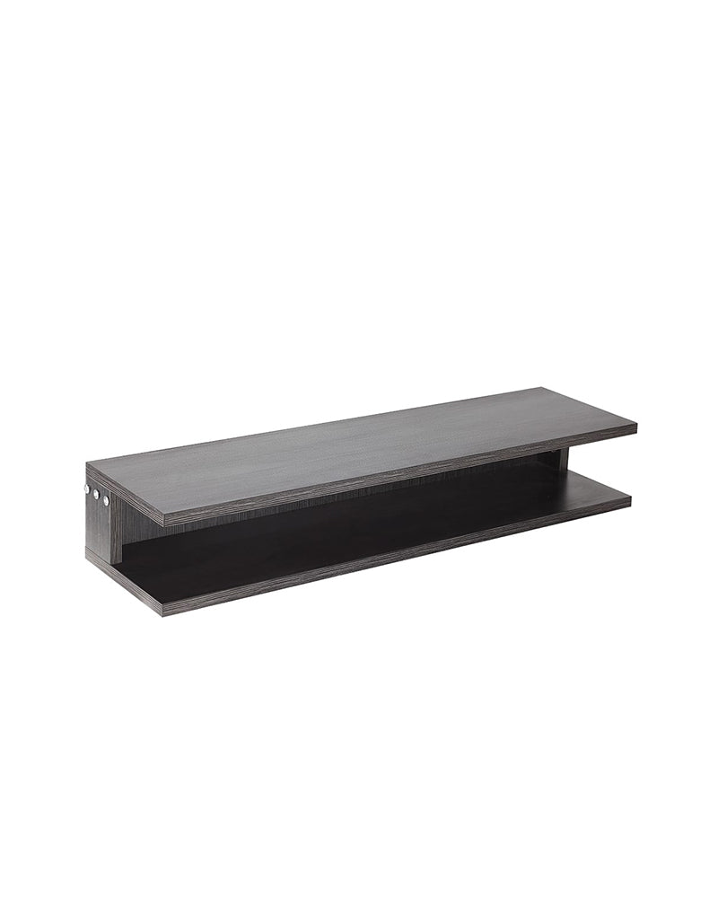 Bench - Grey/black styling shelf