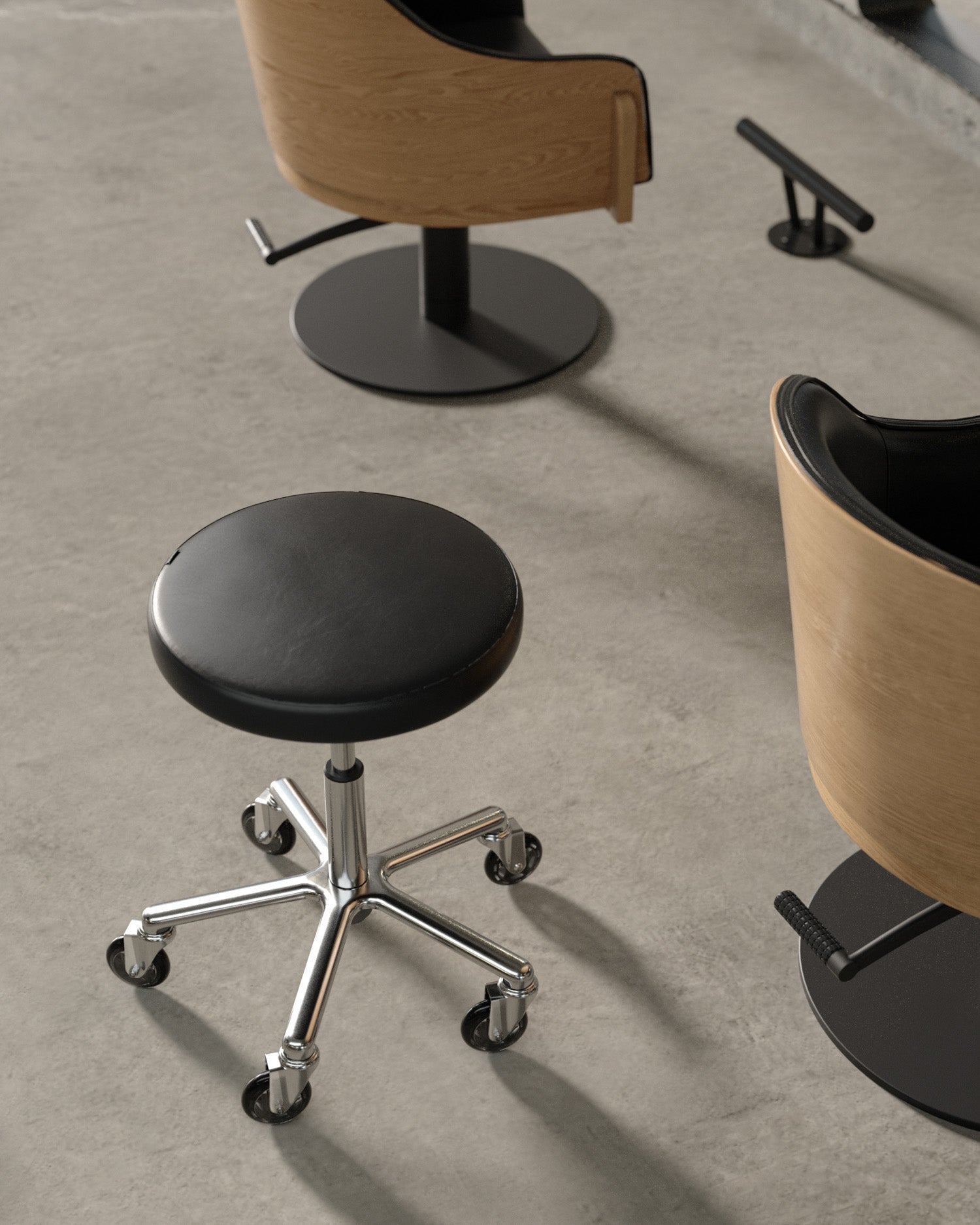 Fauteuils de coiffure, fauteuils de coupe et tabourets de coiffure : quelle est la différence ?