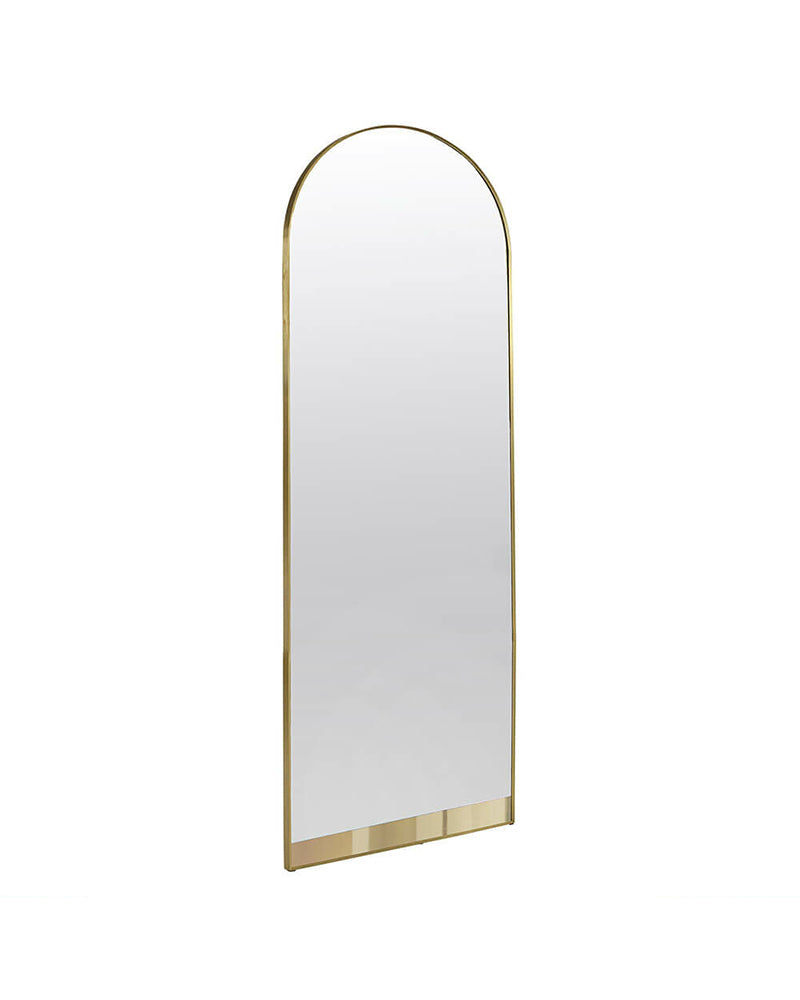 San Remo - Brass hairdressing mirror - Freestanding