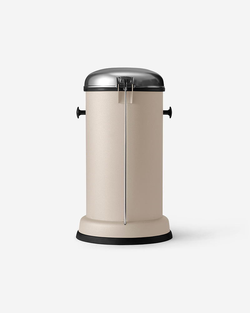 Vipp15 - Waste bin in beige