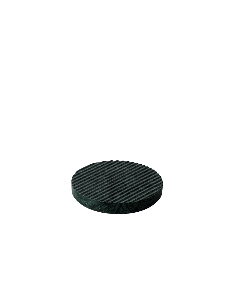 Groove Trivet - Green Coaster - Stone