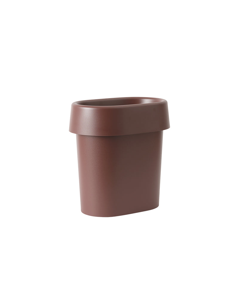 Reduce Paper - Dark red paper basket waste bin