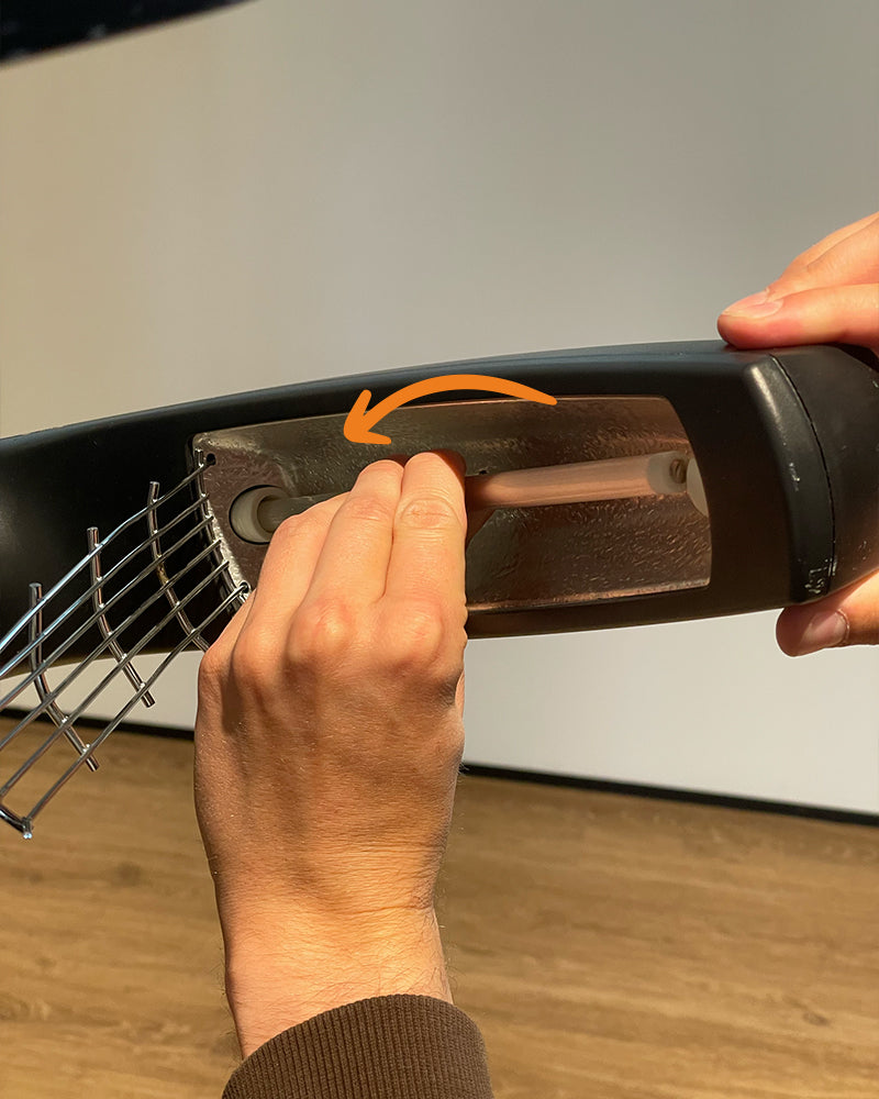 Infrared tube for hairmaster