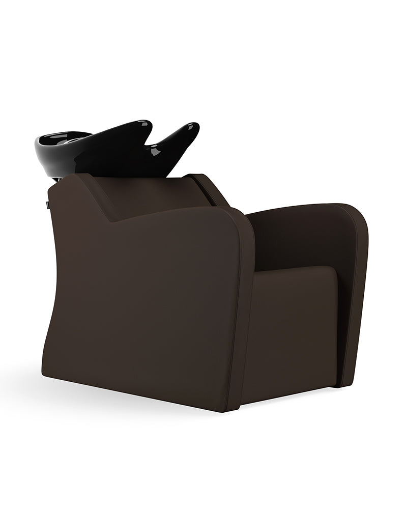 Fredda - Brown massage basin - Black basin