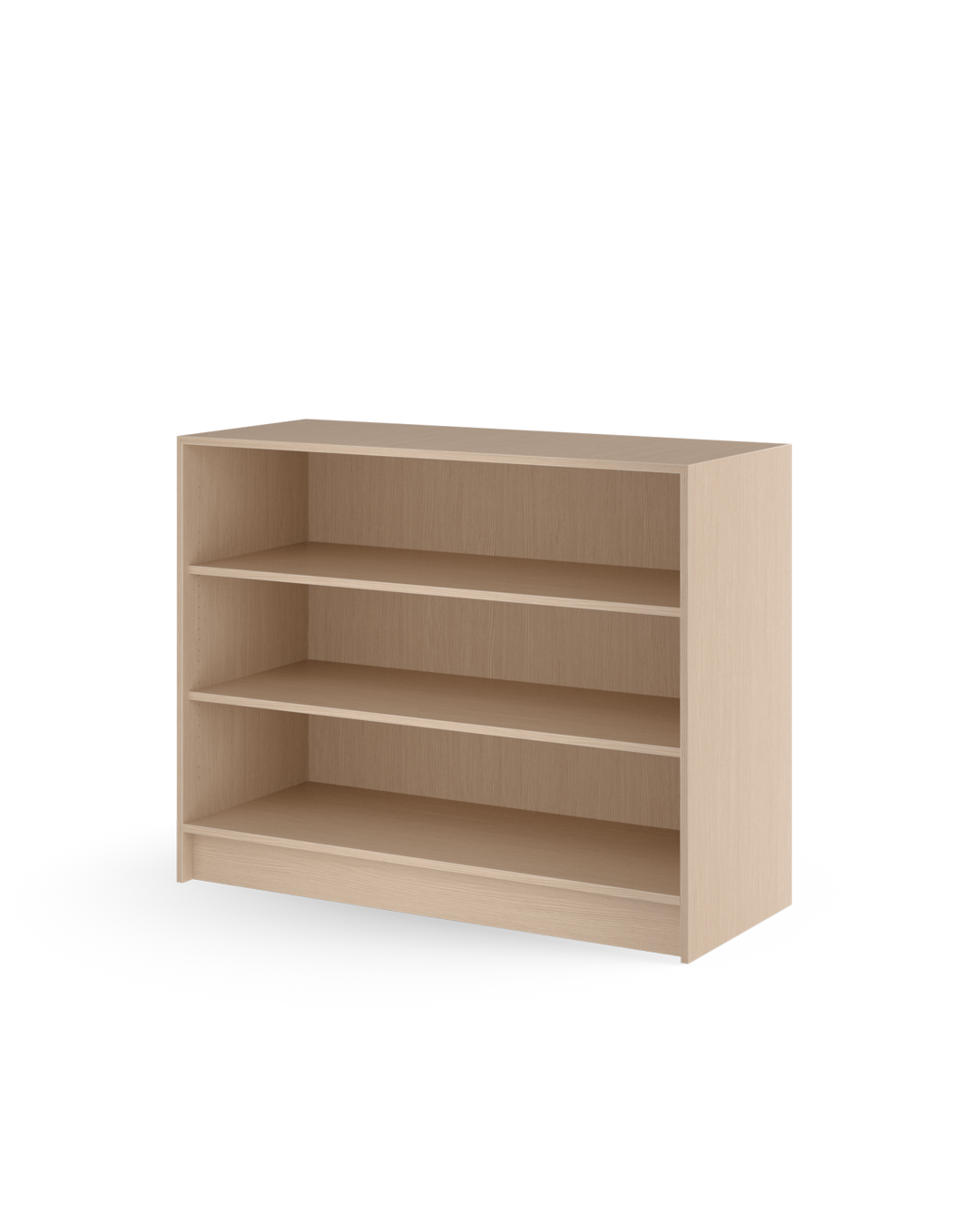 Welcome - Reception counter in oak pattern - 110cm