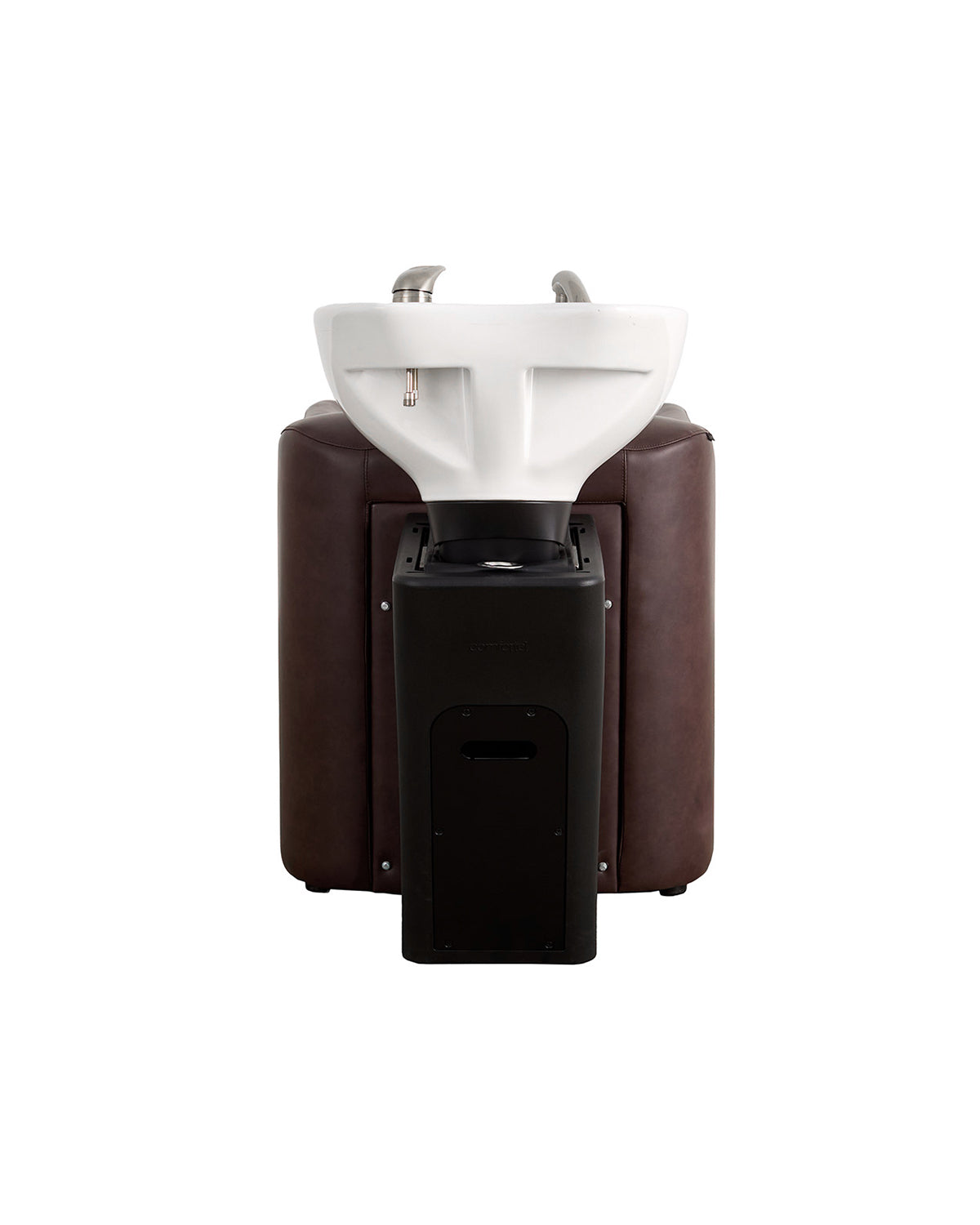 Vespa Merlot - Bac de lavage brun avec cuve blanche