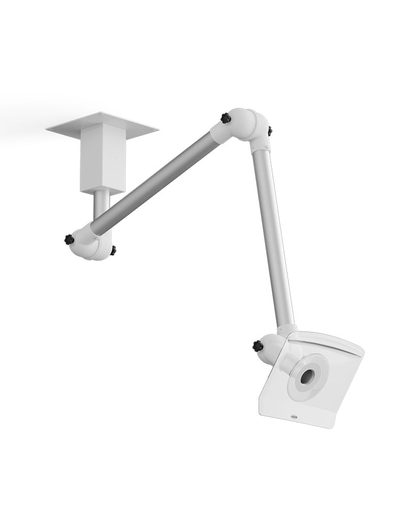 White extraction arm - Point extraction for the ceiling